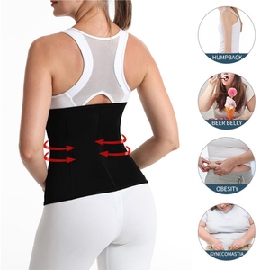 Entrenamiento chica mujer cintura entrenador recortador corsé pérdida de peso barriga envoltura entrenamiento cinturón sudor vientre banda deportes faja Sauna traje - Product Image 3