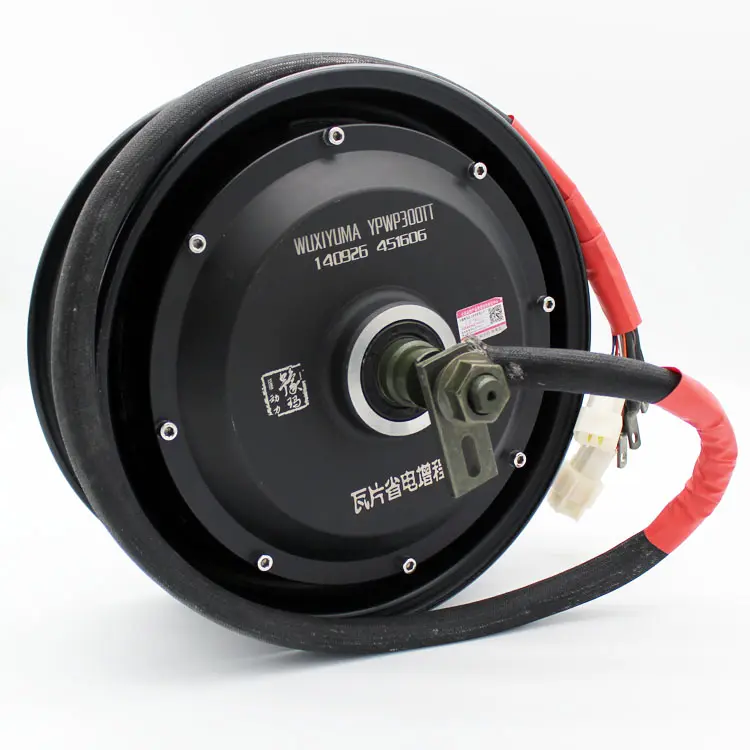 Motor Listrik Brushless Motor Dc 10-Inch Roda 1.5kw48-96V Tahan Air Wheel Tile-Jenis Motor Kecepatan Tinggi Power