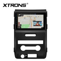 XTRONS Écran IPS 9 pouces Octa Core 64 Go avec DSP EQ, plusieurs interfaces utilisateur, navigation Android, autoradio pour Ford Raptor/F150 (P415) 2009-2014