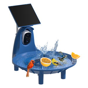 Caméra de surveillance de la faune intelligente à résolution 2K alimentée par énergie solaire et connectée au Wi-Fi, étanche, pour jardin, avec IA pour l'observation des oiseaux - Product Image 2