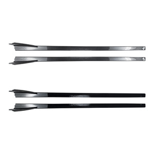 Amp-Z Side Skirt Spoiler Carbon Fiber Texture Matte Finish For Mazda Mx5 Miata Nd 2016+ Tuning Style Body Kit - Product Image 5