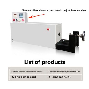 Machine <span class=keywords><strong>dentaire</strong></span> entièrement automatique pour prothèses invisibles, machine de moulage par injection <span class=keywords><strong>dentaire</strong></span>, équipement pour technicien <span class=keywords><strong>dentaire</strong></span>, moulage buccal - Product Image 4