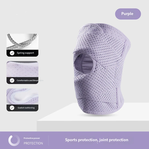 Genouillère de soutien unisexe réglable OEM en maille respirante avec fermeture auto-agrippante pour la protection du ménisque et les activités sportives - Product Image 3