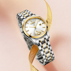 1Customized Luxury Stainless Steel Miyota <b>Automatic</b> Mechanical Water Resistant <b>Chronograph</b> Men's Watch Pointer Dial 20mm Band - Product Image 1