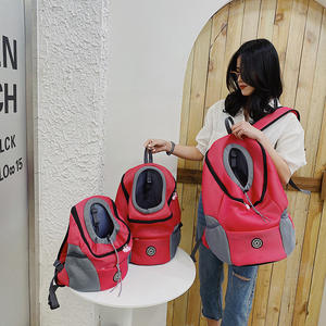 Dış ticaret Pet malzemeleri için kedi ve köpek gezileri için moda naylon evcil hayvan sırt çantası nefes taşınabilir seyahat taşıyıcısı - Product Image 2