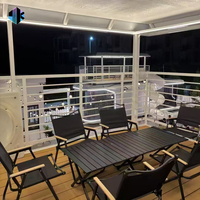 Maisons de construction en acier, logement de luxe, maison conteneur, approvisionnement en usine, personnalisation, utilisation en station balnéaire, capsule spatiale portable