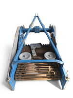 Moissonneuse-batteuse automatique 4UD-160 pour pommes de terre, largeur de travail 1600 mm, transmission par engrenages, pour l'ail, les carottes et les arachides