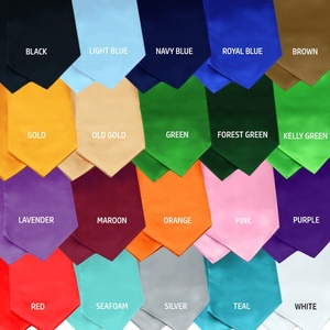 All'ingrosso personalizzare Unisex adulto semplice laurea viola fascia di raso a stola per studente di laurea - Product Image 6