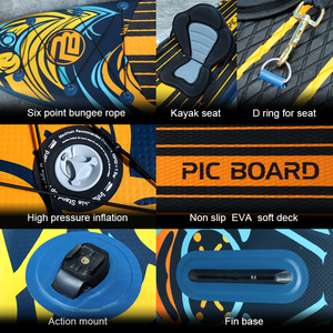 PIC BOARD Vente en gros Surf Paddleboard <span class=keywords><strong>Touring</strong></span> Pas cher Planche de surf Surf <span class=keywords><strong>Gonflable</strong></span> Stand up <span class=keywords><strong>Paddle</strong></span> Board <span class=keywords><strong>Gonflable</strong></span> sup - Product Image 2