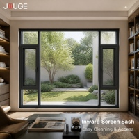 JOUGE Bande thermique Premium PA66-GF25 Série 120 pour fenêtre en aluminium avec moustiquaire pour villas de luxe à ouverture vers l'extérieur