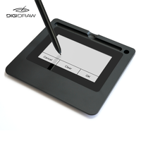 DigiDraw Professional, Tableta de Firma Electrónica Compacta con Lápiz, Aprobada por UKCA y PSE, para Pagos Rápidos en Comercios y Banca