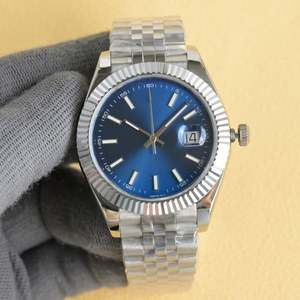 Montre mécanique pour homme de haute qualité, boîtier en acier inoxydable, fonction calendrier, cadran en cristal saphir, étanche, 44 mm - Product Image 1