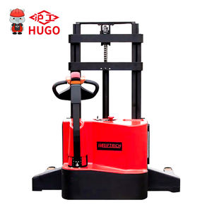 Hugo 2t מפעל חדש stacker כבד עם רגליים רחבות 2000 רגל משוט קיבולת טעינה מטען מופעל משאית מזרן - Product Image 3