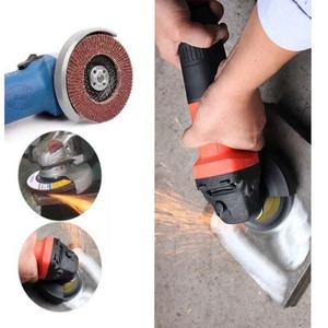 <span class=keywords><strong>Disco</strong></span> de Láminas de Cerámica de Alta Dureza DELUN de 5 Pulgadas (125 mm) para Amoladora Angular, para Pulir Acero Inoxidable - Product Image 4