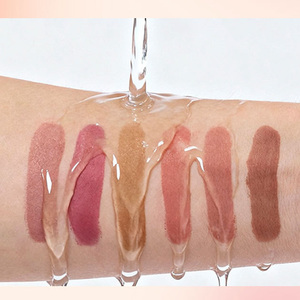 Brillo Labial Transparente de Larga Duración, a Base de Hierbas y Minerales, Mate, Resistente al Agua, No Pegajoso, Fácil de Aplicar, Vegano - Product Image 4