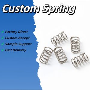 نوابض ضغط صغيرة رائجة البيع لامتصاص الصدمات بطلاء نيكل، نوابض ضغط مصغرة - Product Image 1