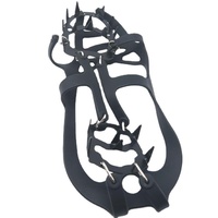 Crampons en gel de silicone à 18 dents pour l'escalade en montagne et la neige, couvre-chaussures antidérapants, prêts pour l'hiver, vente directe transfrontalière