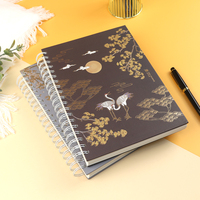 Reliure métallique A5 à couverture rigide personnalisée pour carnet de notes