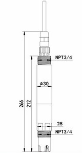 Analizzatore di <span class=keywords><strong>Cloro</strong></span> Residuo Industriale 0-10mg/L <span class=keywords><strong>per</strong></span> Piscine con 1 Anno di Garanzia RS485 4-20mA - Product Image 4