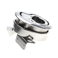 YH1960 316 acier inoxydable haute-poli Marine matériel serrure affleurant tirer bateau trappe loquet et Slam loquet cylindres de serrure