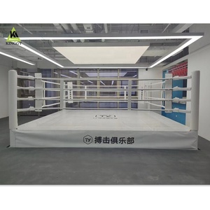 <span class=keywords><strong>Ring</strong></span> de boxe surélevé professionnel personnalisé pour <span class=keywords><strong>MMA</strong></span>, en acier structurel robuste, pour arène de combat durable - Product Image 4