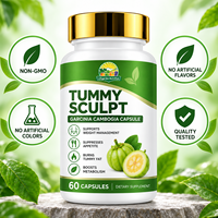 Capsules de Garcinia Cambogia à Marque Blanche, Brûleur de Graisse Naturel à Base de Plantes, Capsules de Biotine pour la Perte de Poids, Acide Hydroxycitrique (HCA), Vente en Gros Direct Usine