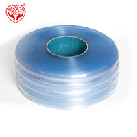 Rideau en bande PVC multi-côtes polaire -40 ° Résistant aux basses températures, approvisionnement direct d'usine, stock important pour chambre froide et congélateur
