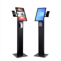 Kiosque de Auto-commande d'écran tactile de 15.6 pouces avec l'imprimante de billet, Windows/Android compatible