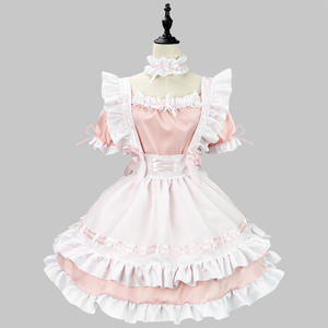 <span class=keywords><strong>Disfraz</strong></span> de Lolita para Halloween, <span class=keywords><strong>Disfraz</strong></span> de Sirvienta para Mujer, Trajes de Cosplay, Disfraces de Doncella Japonesa, Vestido de Princesa Petite - Product Image 3