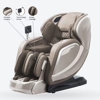 Fauteuil de massage à prix abordable, directement de l'usine, masseur corporel complet, fauteuil de massage 3D SL Track avec airbag vibrant électrique Shiatsu