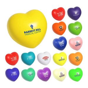 Jouet anti-stress en PU, forme personnalisée, balle anti-stress avec logo personnalisé, balle anti-stress en forme de cœur, balle anti-stress pour enfants - Product Image 1
