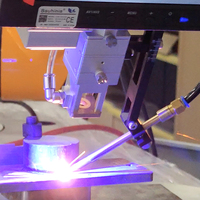 Bras robotisé automatique à 6 axes en état neuf, machine de soudage MIG avec une charge utile de 5 kg et une répétabilité de 0,02 mm