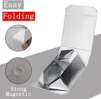 Boîte en carton magnétique pliable imperméable personnalisée haut de gamme avec logo pour l'emballage de fourrures et de chaussettes