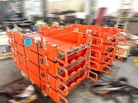 Grand cadre de rouleaux de laminage à froid en acier au carbone, usinage CNC et services de soudage