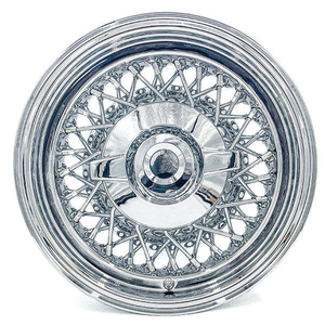 Nouvelles jantes à rayons en acier <span class=keywords><strong>Lowrider</strong></span> 13-20 pouces, entièrement chromées, 72 rayons, pour voitures classiques - Product Image 5