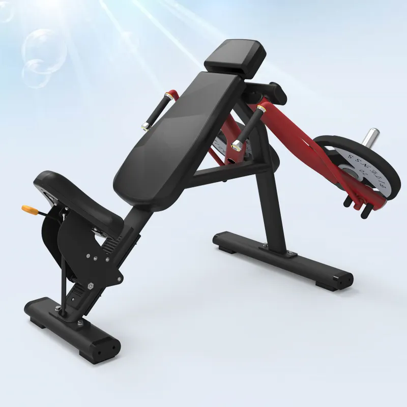 Equipamento esportivo mnd máquina de fitness carregada inclinada pec fly máquina integrada treinador de academia inclinação banco prensa máquina 50mm