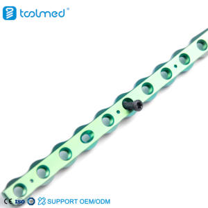 แผ่นออร์โทพีดิกส์ใส่รากฟันเทียมสำหรับสุนัขออร์โทพีดิกส์แผ่นเหล็กไทเทเนียม - Product Image 3