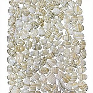 Ágata Calcita Amarilla de Calidad 100% Natural, Grado Superior, Cabujón de 15-25mm, Piedra Suelta a Granel, Hecha a Mano, Decoración del Hogar, India - Product Image 1