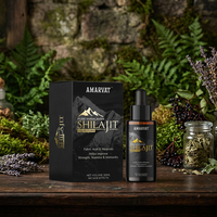 Amarvat Shilajit Pur de l'Himalaya Liquide – Formule Premium Riche en Minéraux pour le Bien-être Quotidien, l'Énergie, la Vitalité et le Vigor dans un Mode de Vie Actif