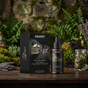 Amarvat Pure <b>Himalayan</b> <b>Shilajit</b> Liquid Premium Mineral Rich Daily Wellness Formula for Energy Vitality Vigor Active Lifestyle - Product Image 4