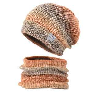 <strong>Women</strong> Winter <strong>Hat</strong> <strong>and</strong> <strong>Scarf</strong> <strong>Set</strong> Knit Beanie <strong>Hat</strong> <strong>Scarf</strong> <strong>Set</strong> for Girl Warm Skull Cap <strong>Set</strong> Neck Warmer Fleece Lined Pom - Product Image 4