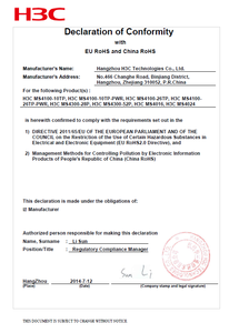 H3C MS4016P-EI 18 포트 PoE + 관리 스위치, 16RJ45 및 2SFP 포트 품질 36Gbps 사무실 네트워크 SNMP 및 QoS 기능 - Product Image 3