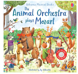 Libro de Sonidos de Orquesta de Animales con Música Clásica para Niños, con Melodía de Mozart, Interactivo, Educativo en Inglés, Regalo para Bebés - Product Image 1