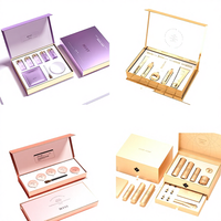 Boîte-cadeau magnétique de luxe personnalisée pour cosmétiques, emballage d'huile essentielle, boîtes en papier, impression UV pour l'emballage des soins de la peau