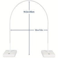 Kit d'arche de ballons en plastique, modèle d'arche, décoration pour mariage et anniversaire, support de base, sacs à eau