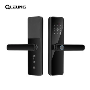 Serrure de porte intelligente S811, application Tuya & TTlock, Wifi, empreinte digitale, mot de passe, carte-clé, déverrouillage, sécurité domestique intelligente - Product Image 4