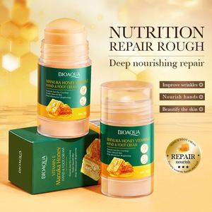 Crème hydratante anti-gerçures pour les mains et les pieds au <span class=keywords><strong>miel</strong></span> <span class=keywords><strong>de</strong></span> <span class=keywords><strong>Manuka</strong></span> et à la vitamine E BIOAOUA, la plus populaire, sous marque privée - Product Image 2