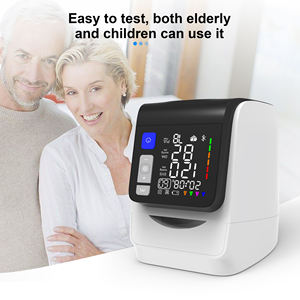 Monitor de Presión Arterial de Brazo Automático con Pantalla LED <span class=keywords><strong>y</strong></span> Precisión del 99% para Uso Médico en Escritorio - Product Image 4