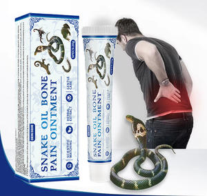 Pommade à l'huile de serpent à base de plantes pour la santé sportive Soulagement efficace de la douleur pour les blessures musculaires et articulaires Crème ciblée sur les douleurs articulaires - Product Image 4