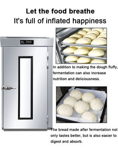 Equipo de Procesamiento de Alimentos para Panadería Comercial, Nuevo, <span class=keywords><strong>Kanghui</strong></span>, Caja de Fermentación Automática Tipo Carro de 32 Bandejas con Protección Contra Salpicaduras, 1 Año de Garantía - Product Image 5